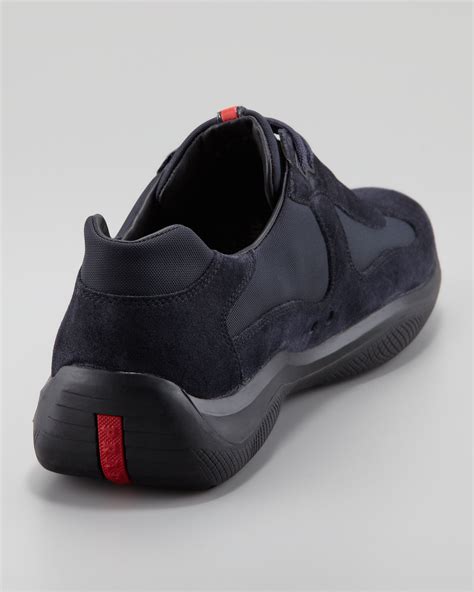 men's prada sneakers sale|prada suede sneakers men.